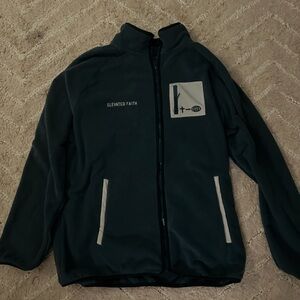 brand new elevated faith zip up
